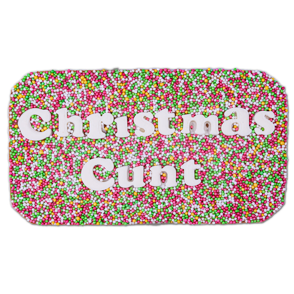 Christmas Cunt Chocolate Slab #1 image